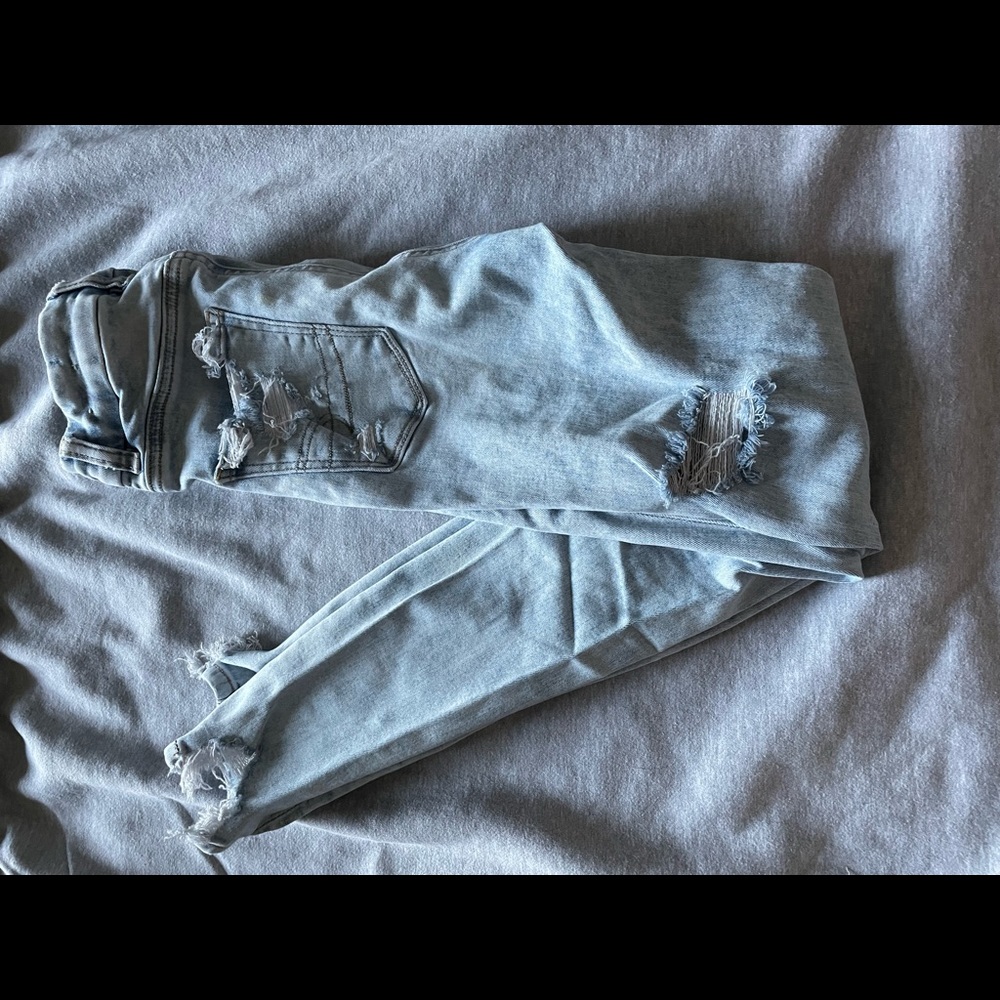 American Eagle 000 curvy skinny jeans